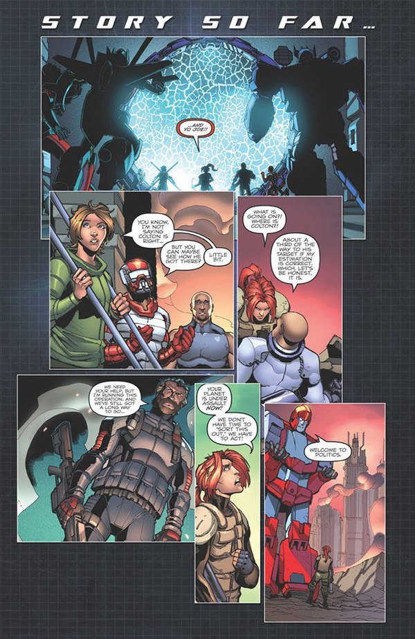 IDW's First Strike Issue 4 Three Page ITunes Preview  (1 of 3)